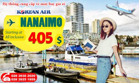 Vé máy bay đi Nanaimo - Canada giá rẻ